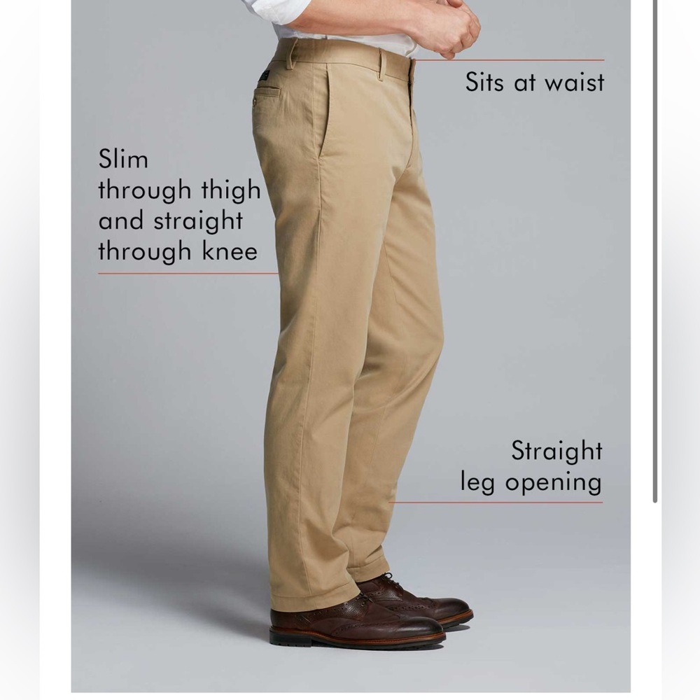 SOLD Banana Republic Chino Charcoal Emerson Pant 31x32 - Picture 5 of 7